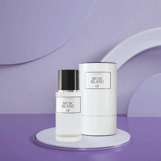 Eau de Parfum Code Privé Paris - Musc Blanc (50ml) | Pureté & Élégance Intemporelle N'MYZ
