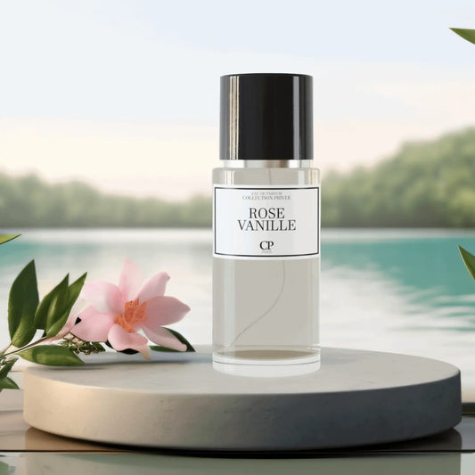 Rose Vanille - Eau de Parfum Femme 50ml | Code Privé Paris | Douceur Florale et Sucrée N'MYZ