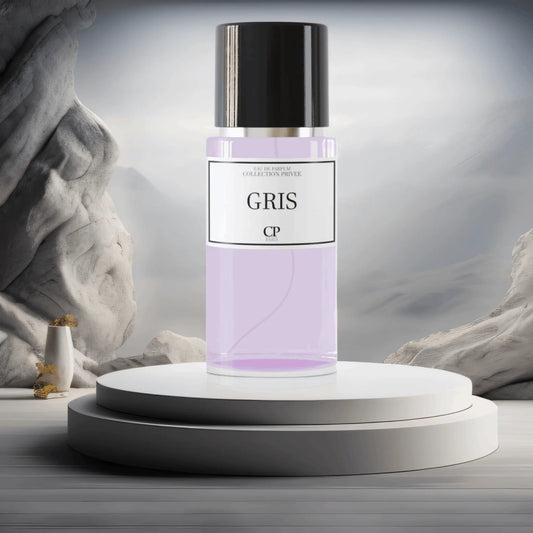 Gris - Eau de Parfum Mixte 50ml | Code Privé Paris | Élégance Intemporelle & Raffinement N'MYZ